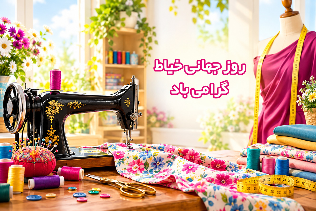 متن تبریک روز جهانی خیاط | پیام های زیبا، صمیمی و دلنشین + کارت تبریک دیجیتال