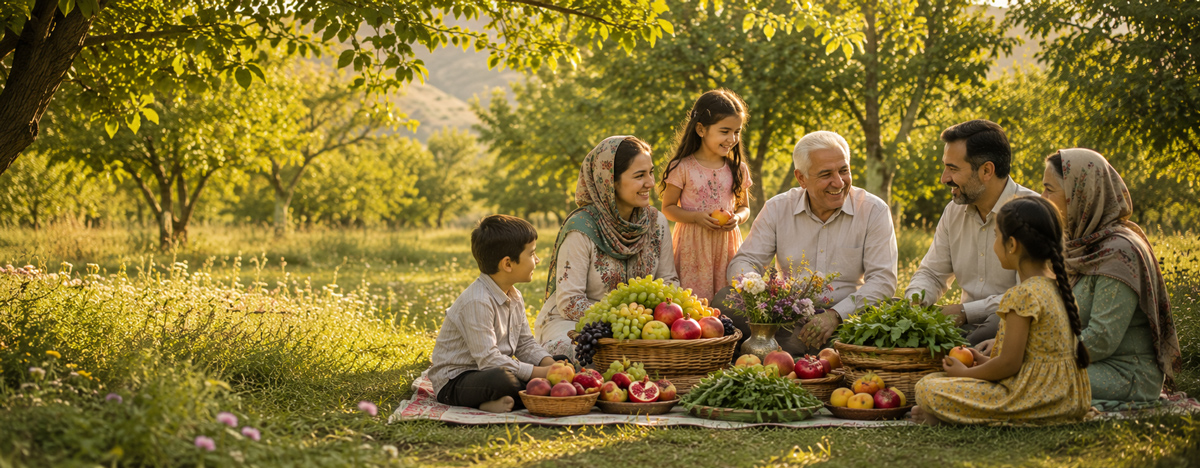 گیاهان و جاودانگی در جشن اَمردادگان