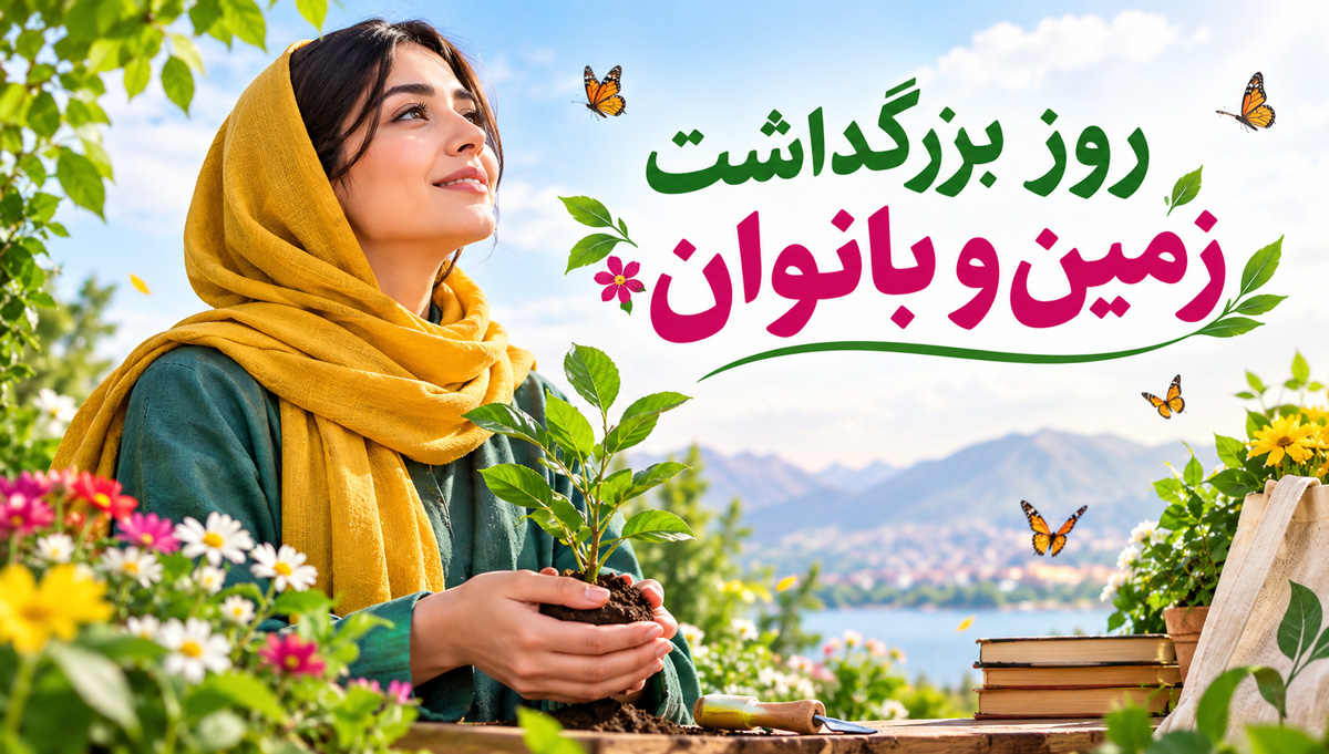 روز زمین و زن