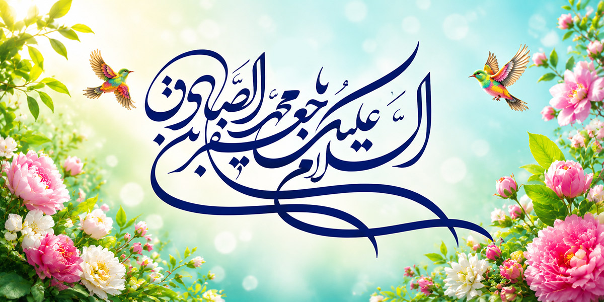 ولادت امام جعفر صادق گرامی باد
