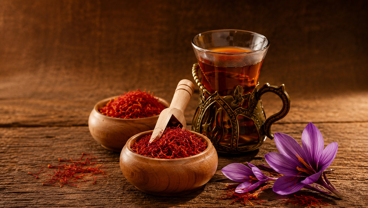 چای زعفران