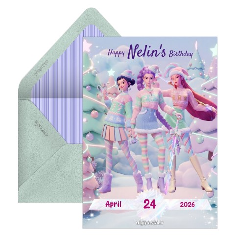 دعوت تولد تم کی کی پاپ