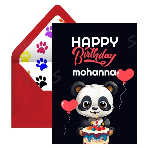 دعوت تولد تم پاندا