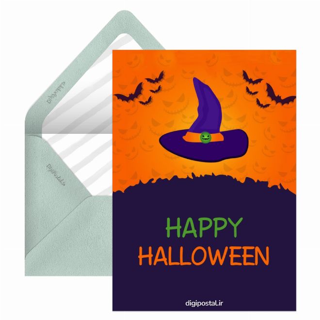کارت پستال آنلاین هالووین